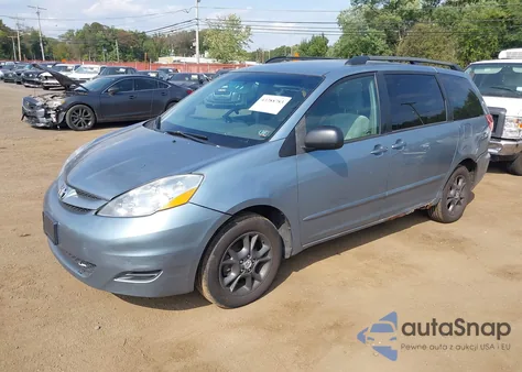 2006 Toyota Sienna Le z USA, uszkodzony, nr VIN 5TDBA23C76S075355